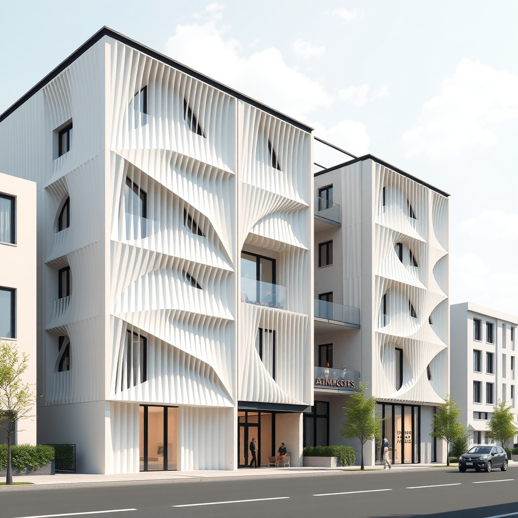 BIM Modeling of Pleated Facades: Transform Your Designs with Insights from Frida Escobedo’s Bergen Residences